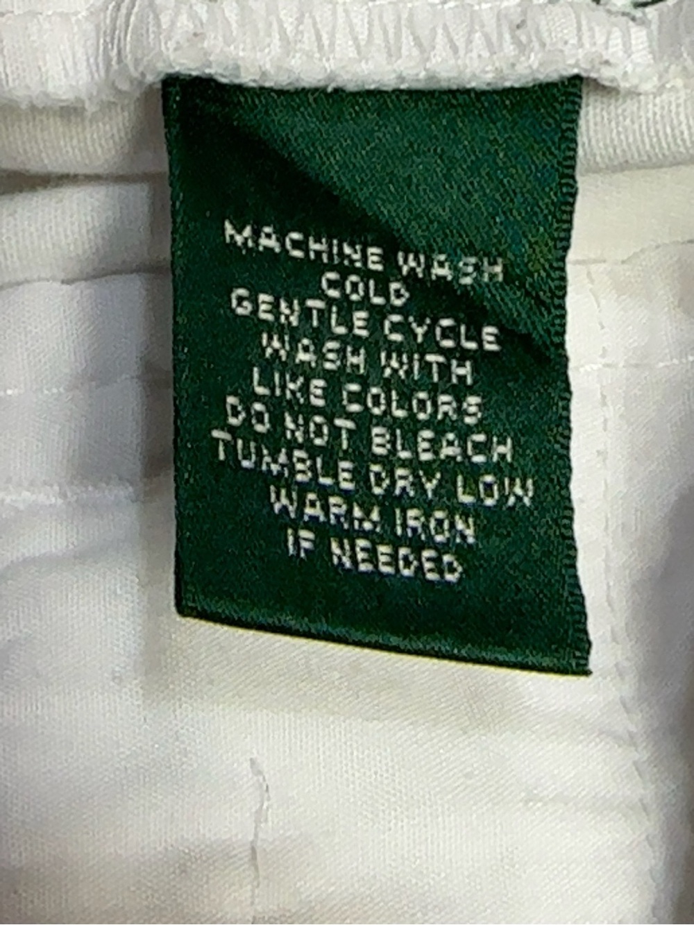 Lauren Ralph Lauren White Bermuda Shorts Size 6 Cotton Stretch Classic Preppy - Picture 6 of 7